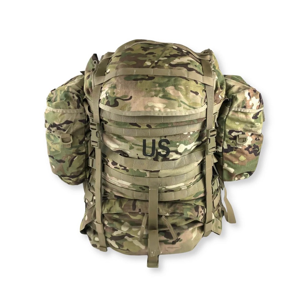 USGI Large MOLLE II Rucksack Backpack w/ Frame & Sustainment Pouches MULTICAM